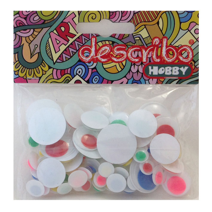 ΜΑΤΑΚΙΑ ΧΡΩΜΑΤΙΣΤΑ 20/15/10/ 8 MM (ΣΕΤ=80 ΤΕΜ.) ΑΣΟΡΤΙ DES-0006