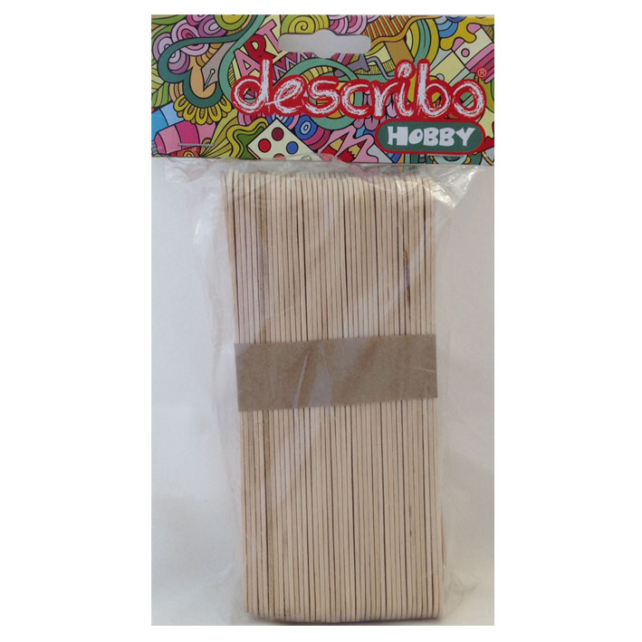 ΞΥΛΑΚΙΑ ΓΛΩΣΣΟΠΙΕΣΤΡΑ 150 X 18MM (80 ΤΕΜΑΧΙΑ) ΦΥΣΚΙΟ DES-0009