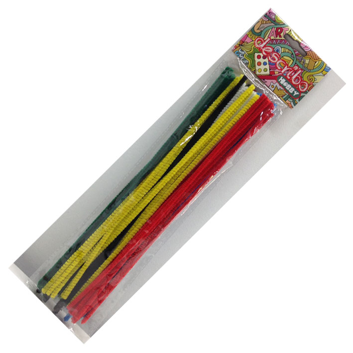 ΣΥΡΜΑ ΠΙΠΑΣ DES-0015 ΑΣΟΡΤΙ ΧΡΩΜΑΤΑ (ΣΕΤ 50 ΤΕΜ) 30 X 0,4 CM DESCRIBO