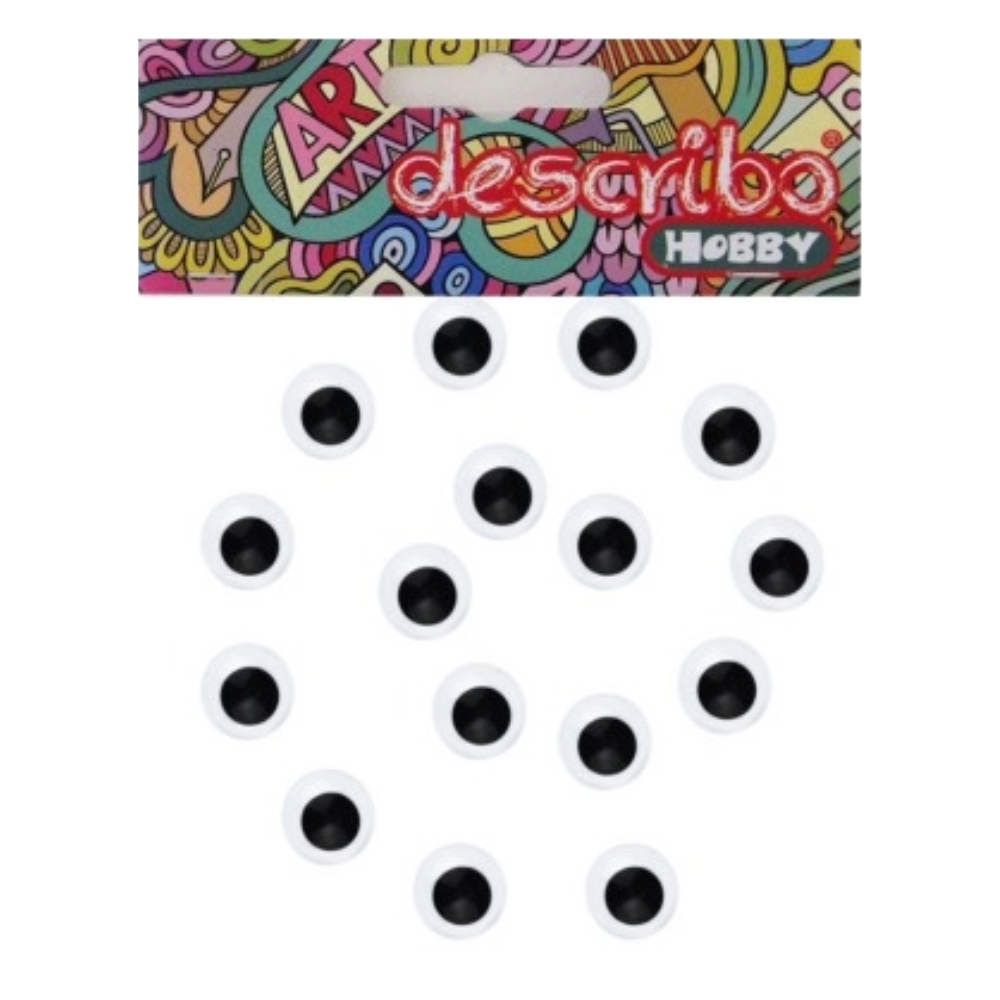 ΜΑΤΑΚΙΑ ΜΑΥΡΑ 20 MM (ΣΕΤ= 80 ΤΕΜ.) DESCRIBO DES-0054