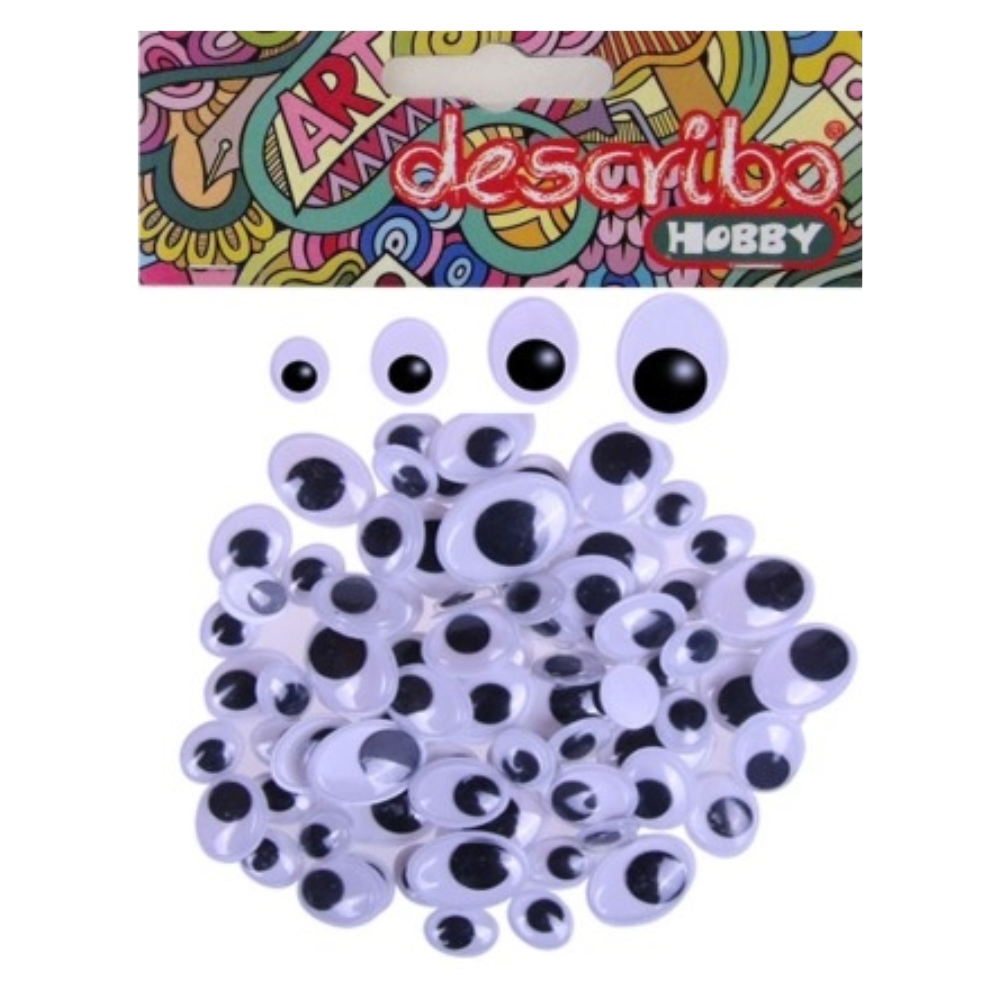 ΜΑΤΑΚΙΑ ΜΑΥΡΑ ΟΒΑΛ 20 MM 15 MM 12 MM 10 MM ΣΕΤ 60 ΤΕΜAΧΙΩΝ DESCRIBO DES-0055 CN