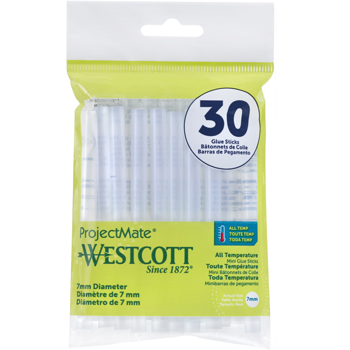 ΣΙΛΙΚΟΝΕΣ ΣΕ ΡΑΒΔΟΥΣ 07mm WESTCOTT ΓΙΑ ΠΙΣΤΟΛΙ (30 ΤΕΜ. Χ10CM) E-16837