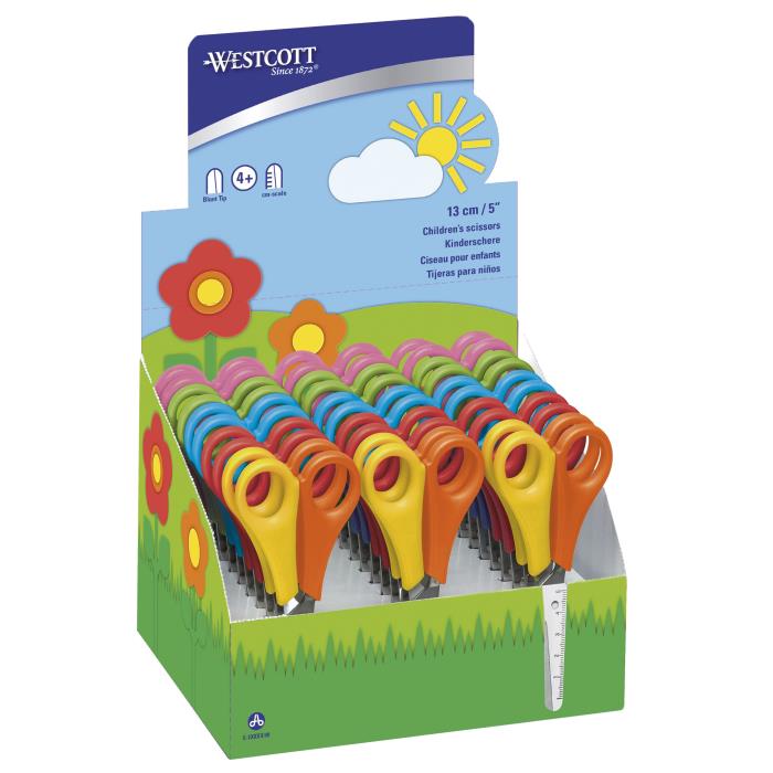 ΨΑΛΙΔΙ WESTCOTT ΣΧΟΛΙΚΟ 13CM (+ΧΑΡΑΚΑ) ΣΤΑΝΤ= 30 ΤΕΜ.( 6 ΓΙΑ ΑΡΙΣΤΕΡΟΧ) E-2150S