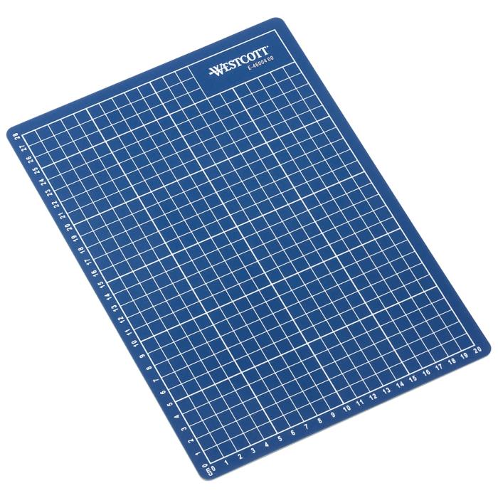 ΕΠΙΦΑΝΕΙΑ ΒΑΣΗ ΚΟΠΗΣ A4 300X220X3MM ΜΠΛΕ WESTCOTT E-46004