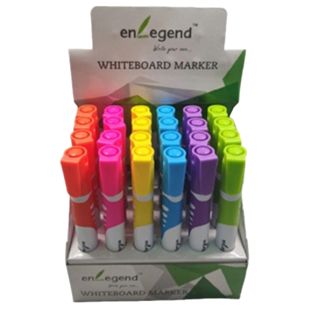 ΜΑΡΚΑΔΟΡΟΣ ΠΙΝΑΚΟΣ ENLEGEND ΣΤΑΝΤ=24 ΤΕΜ. NEON ΧΡΩΜΑΤΑ ENL-WB3002-24