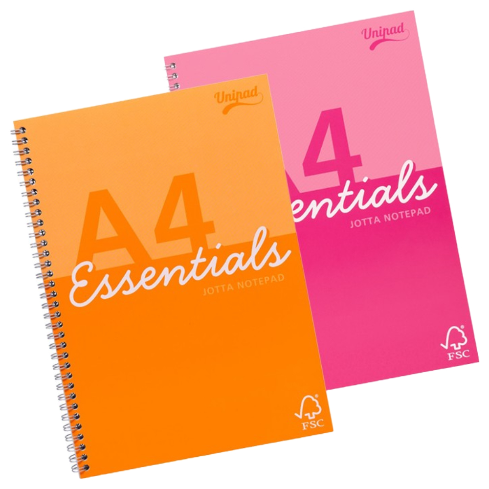 ΤΕΤΡΑΔΙΟ ΣΠΙΡΑΛ PUKKA UNIPAD A4 ESSENTIALS (+ΤΡΥΠΕΣ) 160ΣΕΛ. ΑΣΟΡΤΙ ESS-JOTA4AST
