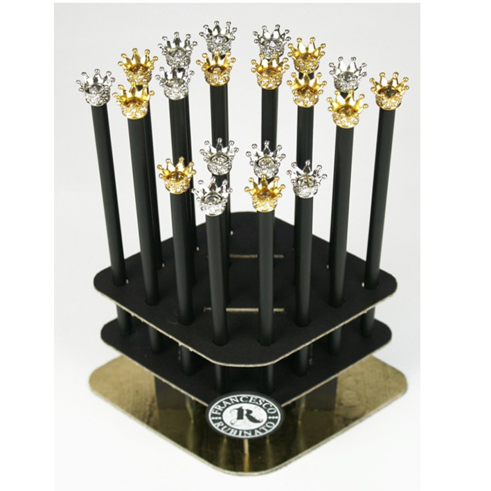 ΜΟΛΥΒΙΑ RUBINATO 298 ΜΕ SWAROVSKI (ΚΟΡΟΝΕΣ ΣΤΑΝΤ 40 ΤΕΜΑΧΙΑ) ESW-298