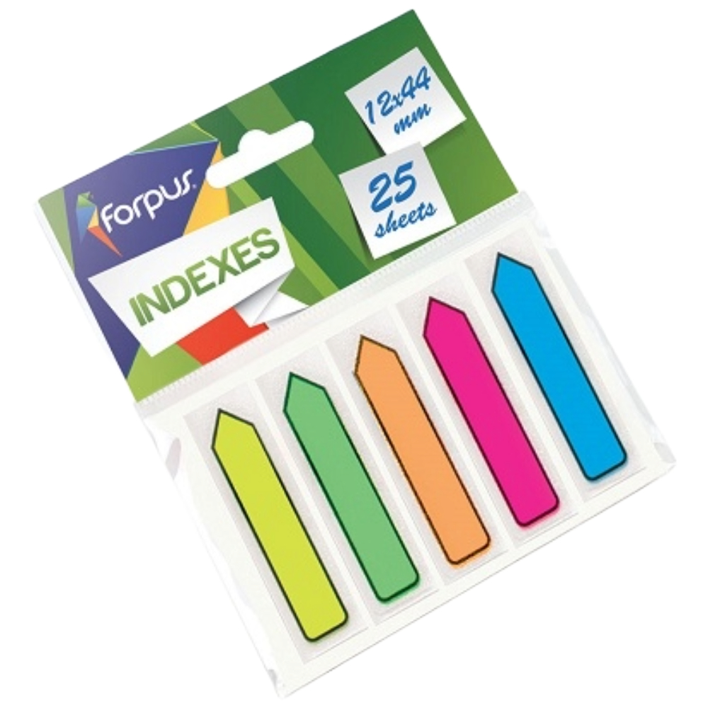 NOTES DONAU/OFFICE/FO ΣΕΛΙΔΟΔΕΙΚΤΕΣ 12X44 (5 ΒΕΛΟΣ ΑΣΣΟΡΤΙ ΧΡΩΜ.) FO42038