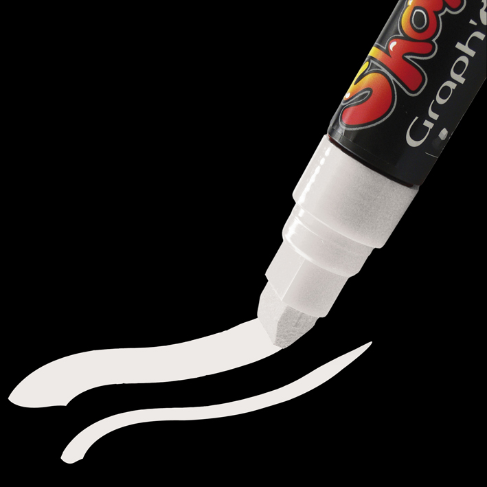 ΜΑΡΚΑΔΟΡΟΙ SHAKE XL WHITE (ΑΣΠΡΟ) (ΠΑΚ=6 ΤΕΜ) OZ GI50000