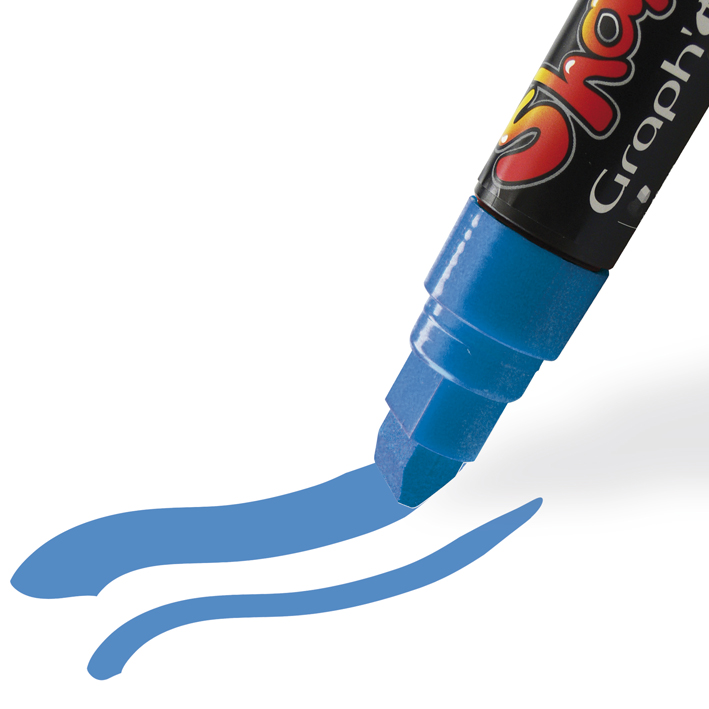 ΜΑΡΚΑΔΟΡΟΙ SHAKE XL BLUE (ΜΠΛΕ) (ΠΑΚ=6 ΤΕΜ) OZ GI57165