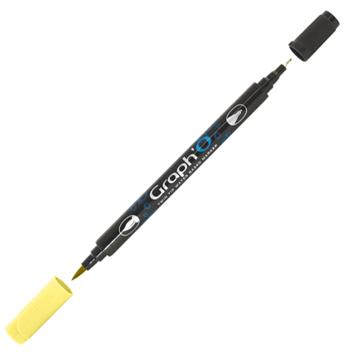 ΜΑΡΚΑΔΟΡΟΙ ΔΙΠΛΗ ΜΥΤΗ ΠΙΝΕΛΟ ΜΕ ΒΑΣΗ ΤΟ ΝΕΡΟ SUN (ΠΑΚ=6 ΤΕΜ) OZ GO01170