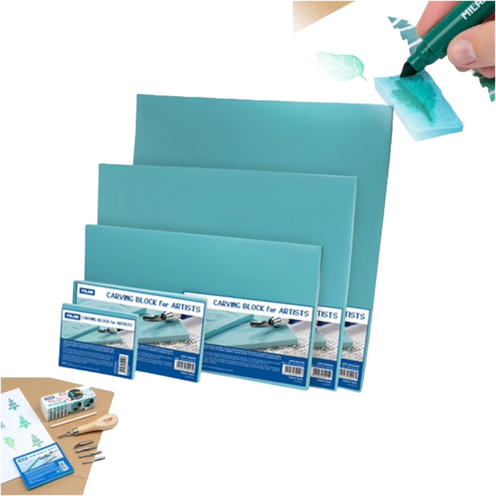 ΕΠΙΦΑΝΕΙΑ ΓΙΑ ΧΑΡΑΞΗ (ΤΕΧΝΙΚΗ LINOLEUM) XLARGE 30 Χ 22 Χ 0,6CM MILAN GPM3002206