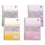 ΤΕΤΡΑΔΙΟ ΣΠΙΡΑΛ ΧΡΩΜΑΤΙΣΤΑ ΦΥΛΛΑ A4 PUKKA IRLJOTA4xx 200ΣΕΛ. 80GSM