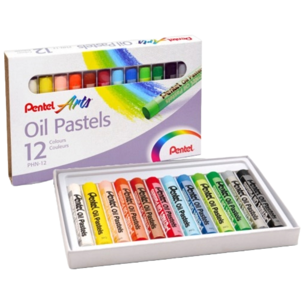 ΛΑΔΟΠΑΣΤΕΛ PENTEL ΣΕΤ 12 ΧΡΩΜΑΤΩΝ PHN12