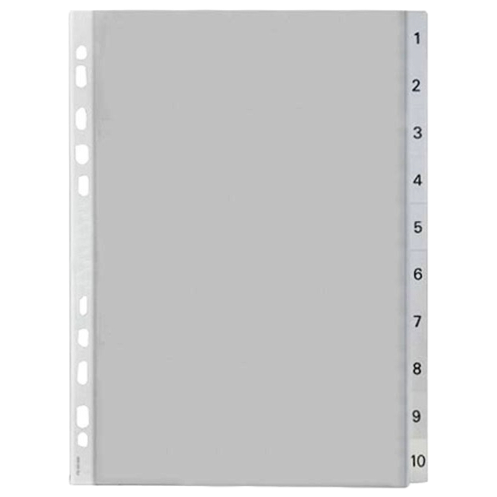 ΔΙΑΧΩΡΙΣΤΙΚΑ KANGARO A4-PP 1-10 ΑΡΙΘΜΩΝ W-410C