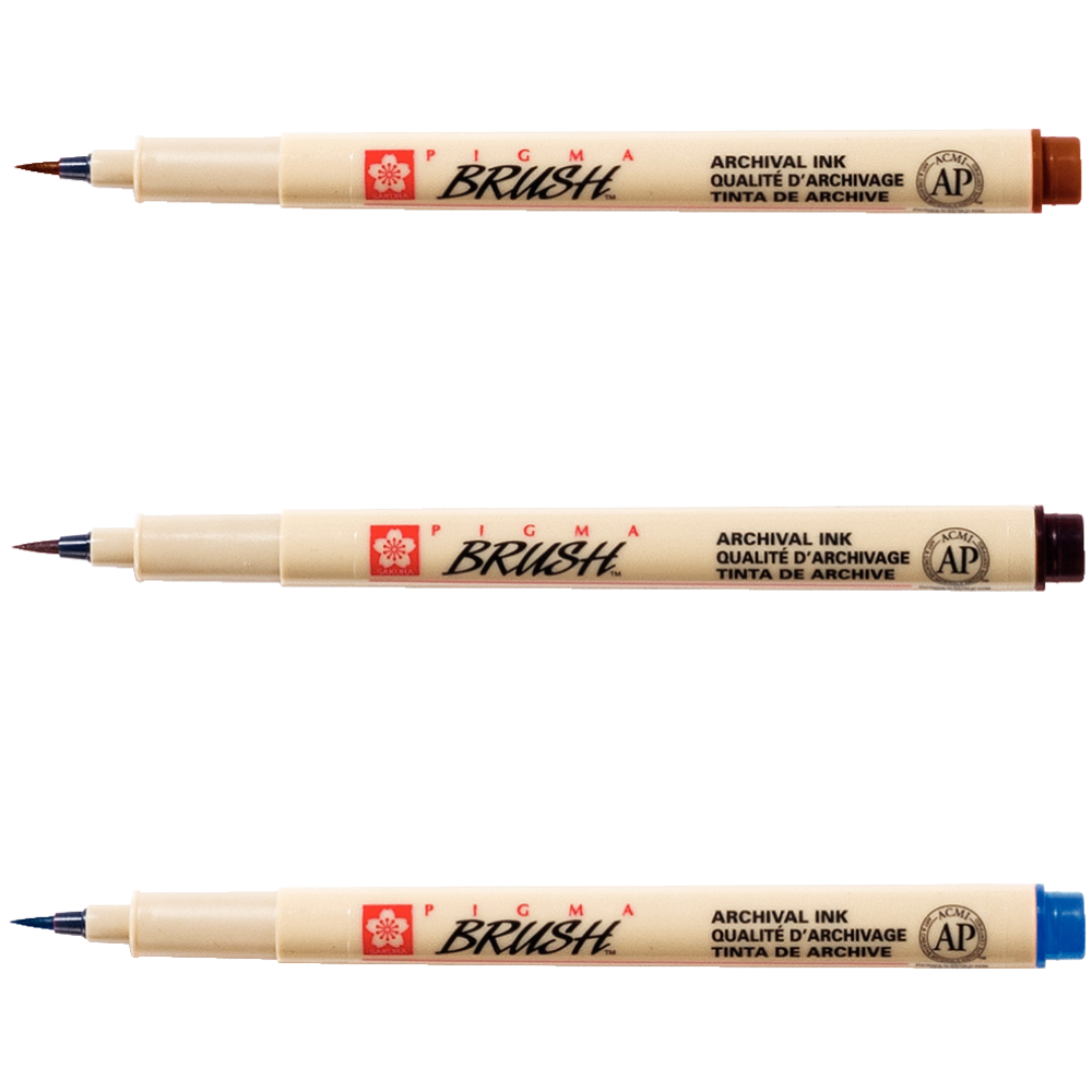 ΜΑΡΚΑΔΟΡΟΣ SAKURA ΣΧΕΔΙΟΥ PIGMA ΠΙΝΕΛΟ XSDK-BRxxx