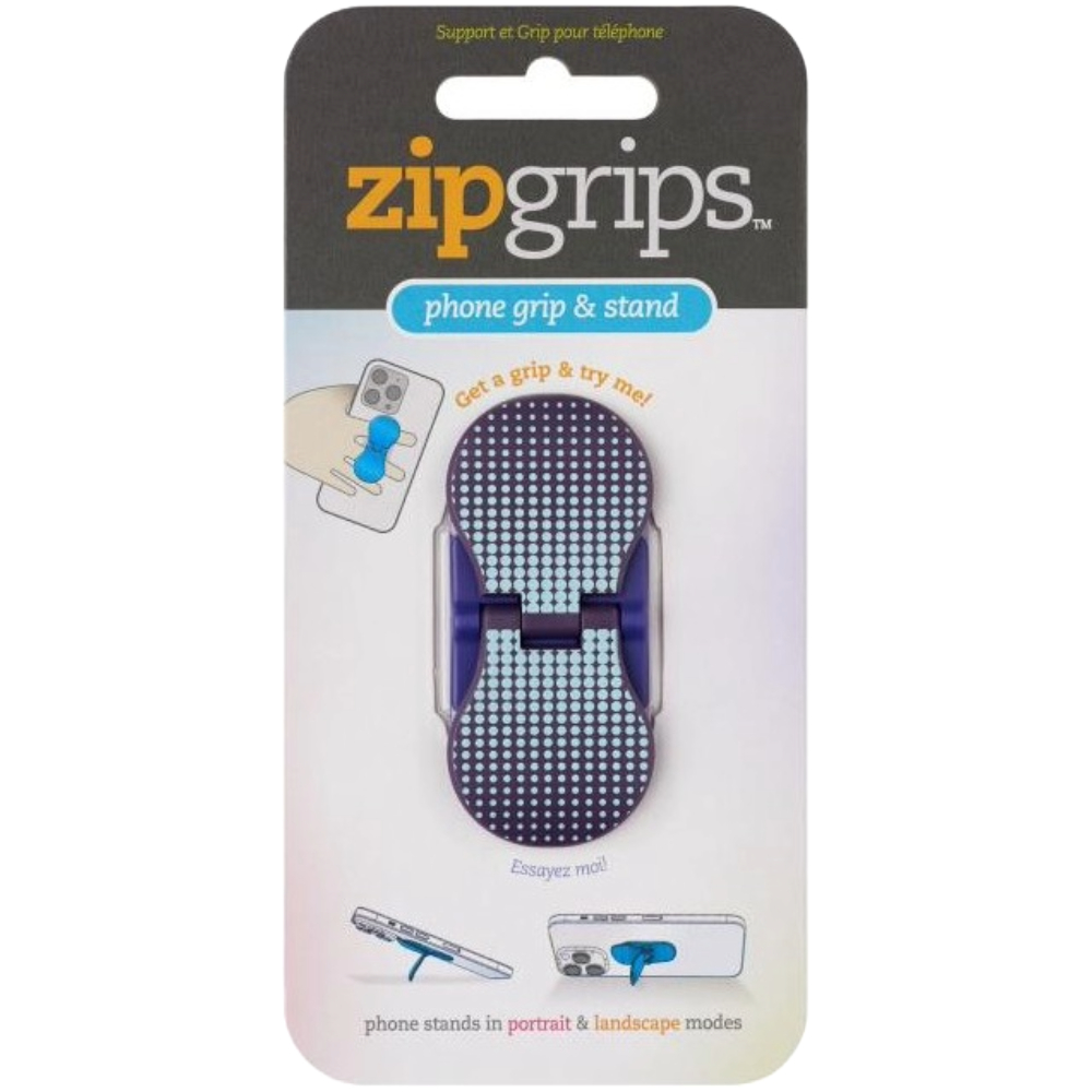 ΘΗΚΗ ΚΙΝΗΤΟΥ ZIPGRIPS HOLDER THINKING GIFTS ZPBLUD BLUE DOTS