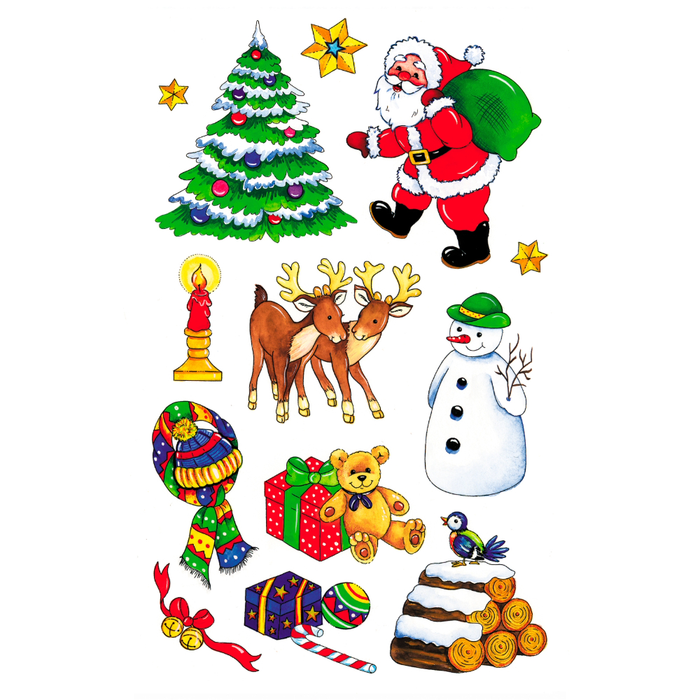 STICKERS BSB CHRISTMAS 09-375/2 paper