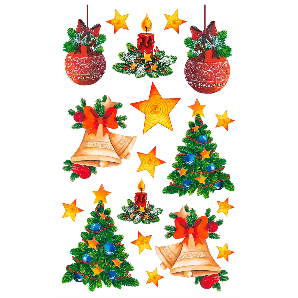 STICKERS BSB CHRISTMAS 09-438/2 paper