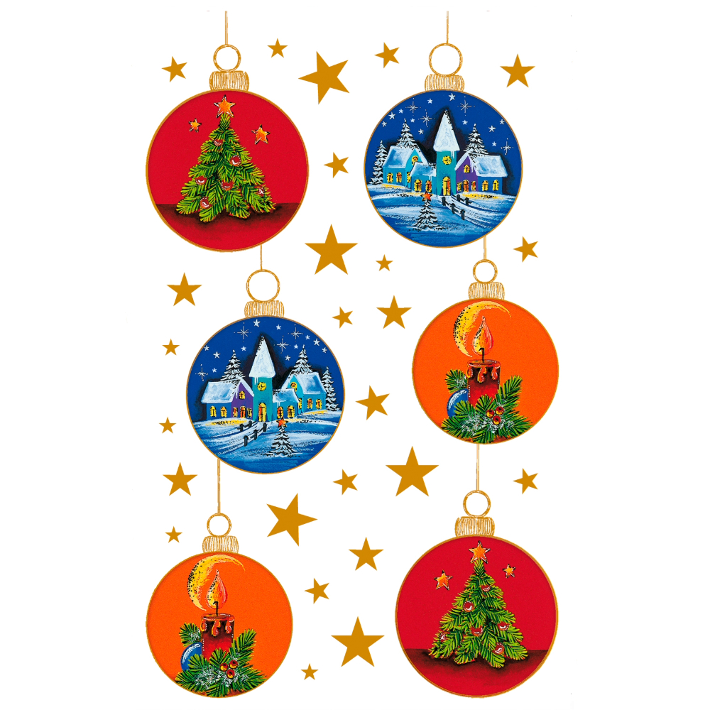 STICKERS BSB CHRISTMAS 09-472/2 paper