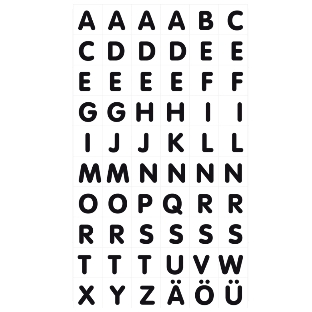 STICKERS BSB ΑΡΙΘΜΟΙ NUMBER 11-513/1 foil