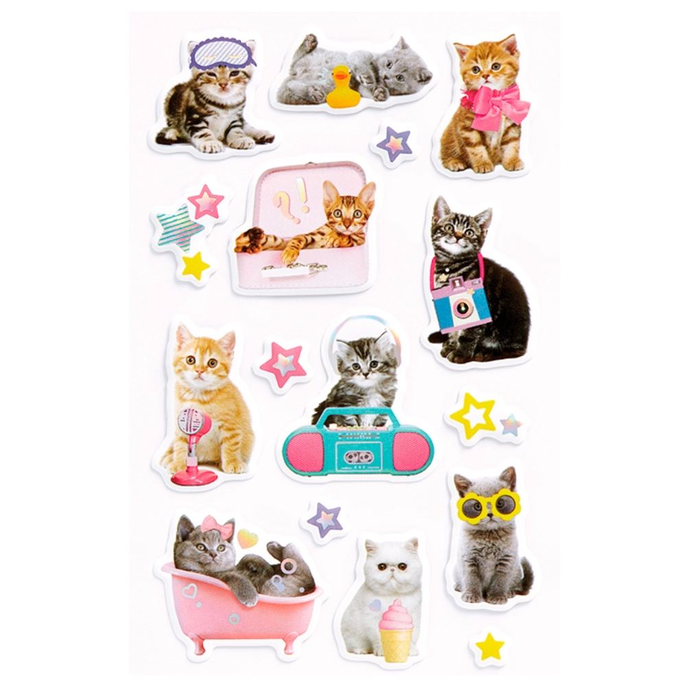 STICKERS BSB 85-506/1 metallic puffy