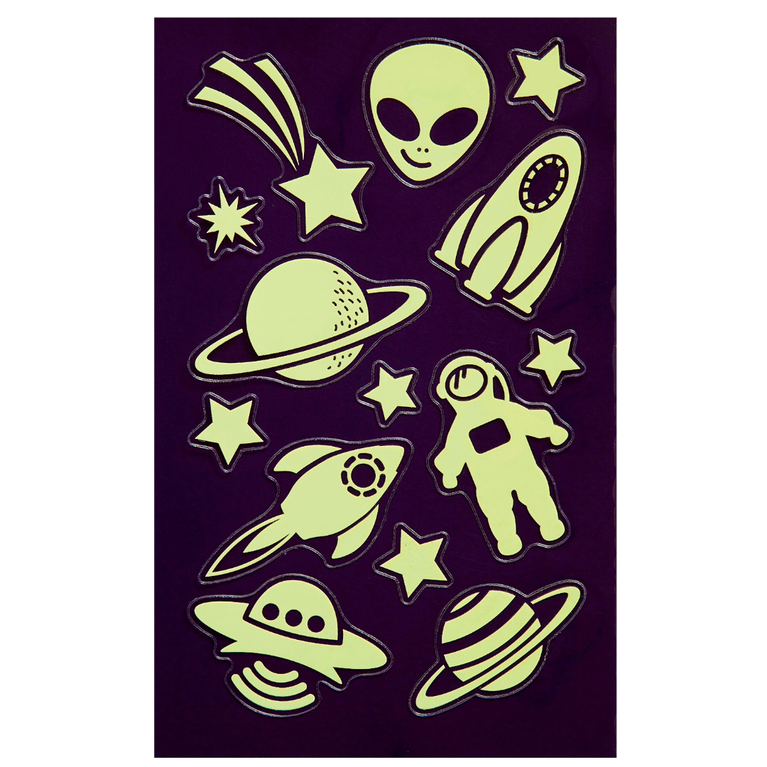 STICKERS BSB 85-627 GLOW IN DARK