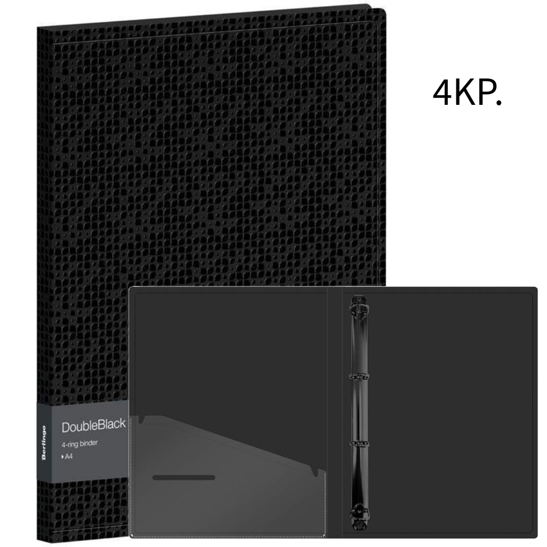 ΝΤΟΣΙΕ ΠΛΑΣΤΙΚΟ BERLINGO 4 ΚΡΙΚΩΝ 24mm DOUBLE BLACK 299504