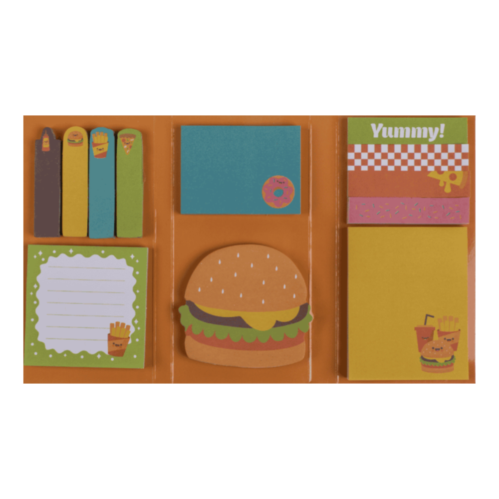ΣΗΜΕΙΩΣΕΩΝ STICKY NOTES OTBLUE 29-2769 FAST FOOD (ΣΕΤ 6 ΤΕΜ) (36)