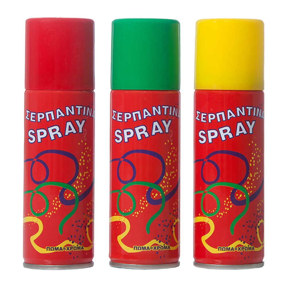 ΣΠΡΕΙ ΣΕΡΠΑΝΤΙΝΑ 125ml (ΣΕΤ=12 ΑΣΣΟΡΤΙ /3ΧΡΩΜ.) AP202/208