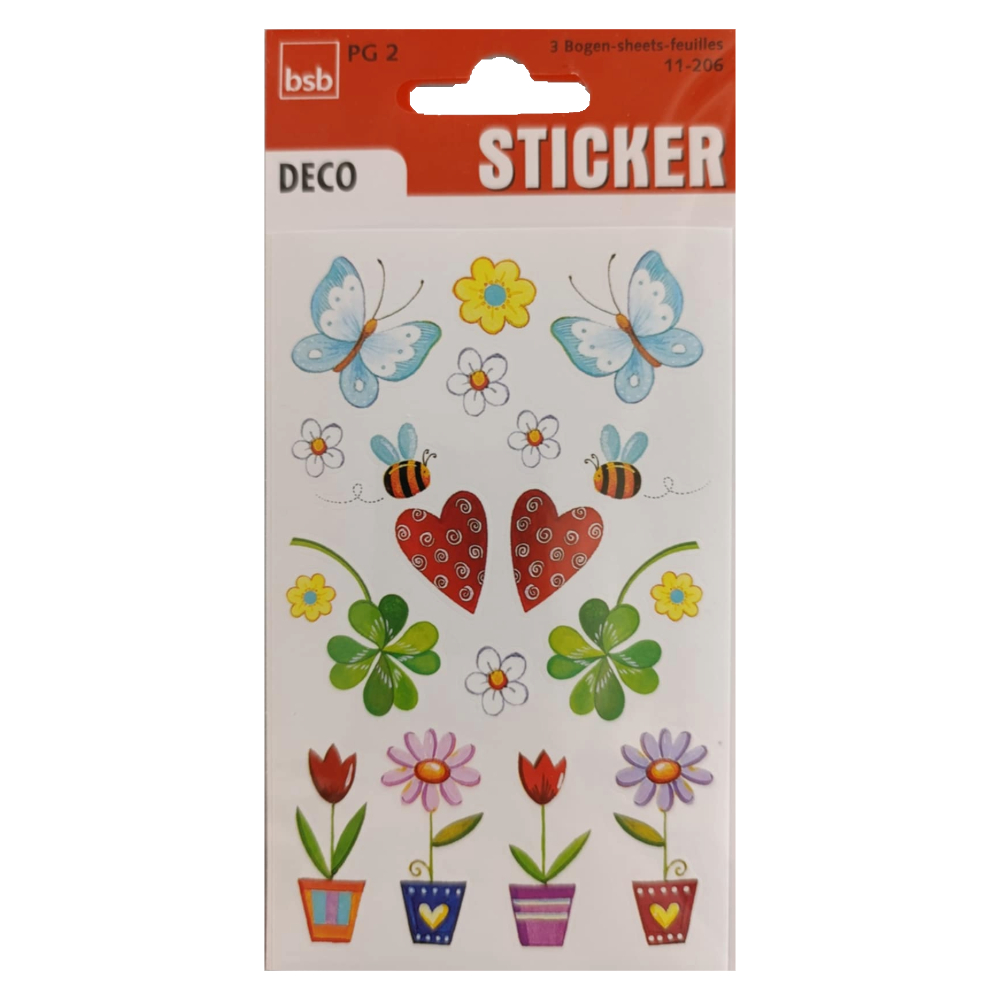 STICKERS BSB 11-206/3 paper