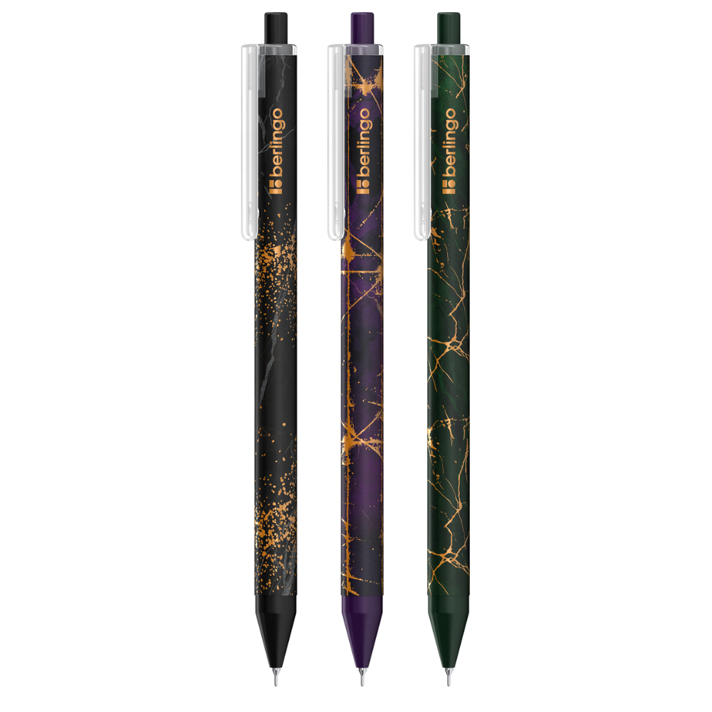 ΣΤΥΛΟ BERLINGO ΔΙΑΡΚΕΙΑΣ 0.7 GOLDEN SHADE +ΚΟΥΜΠΙ 371281 (30)