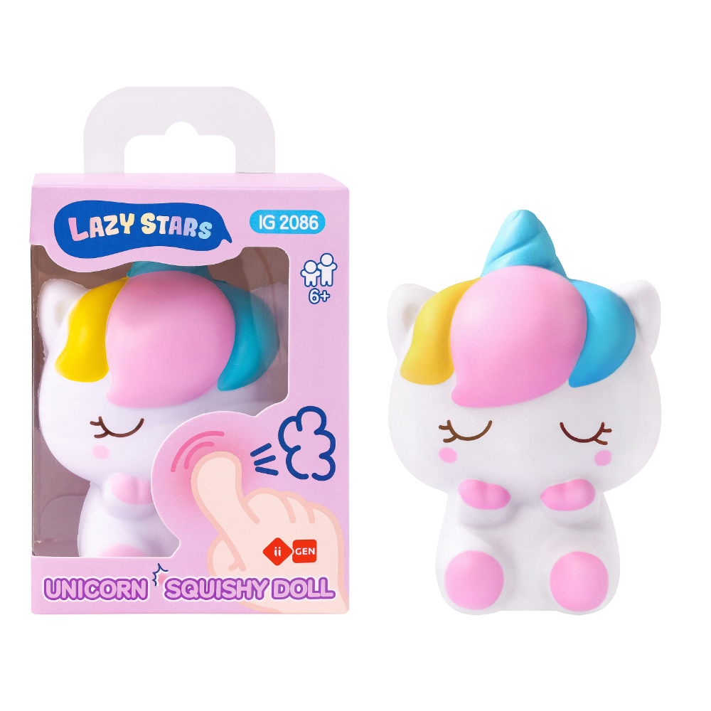 ANTISTRESS ΚΟΥΚΛΑΚΙ MANAL SQUISHY IG2086 UNICORN