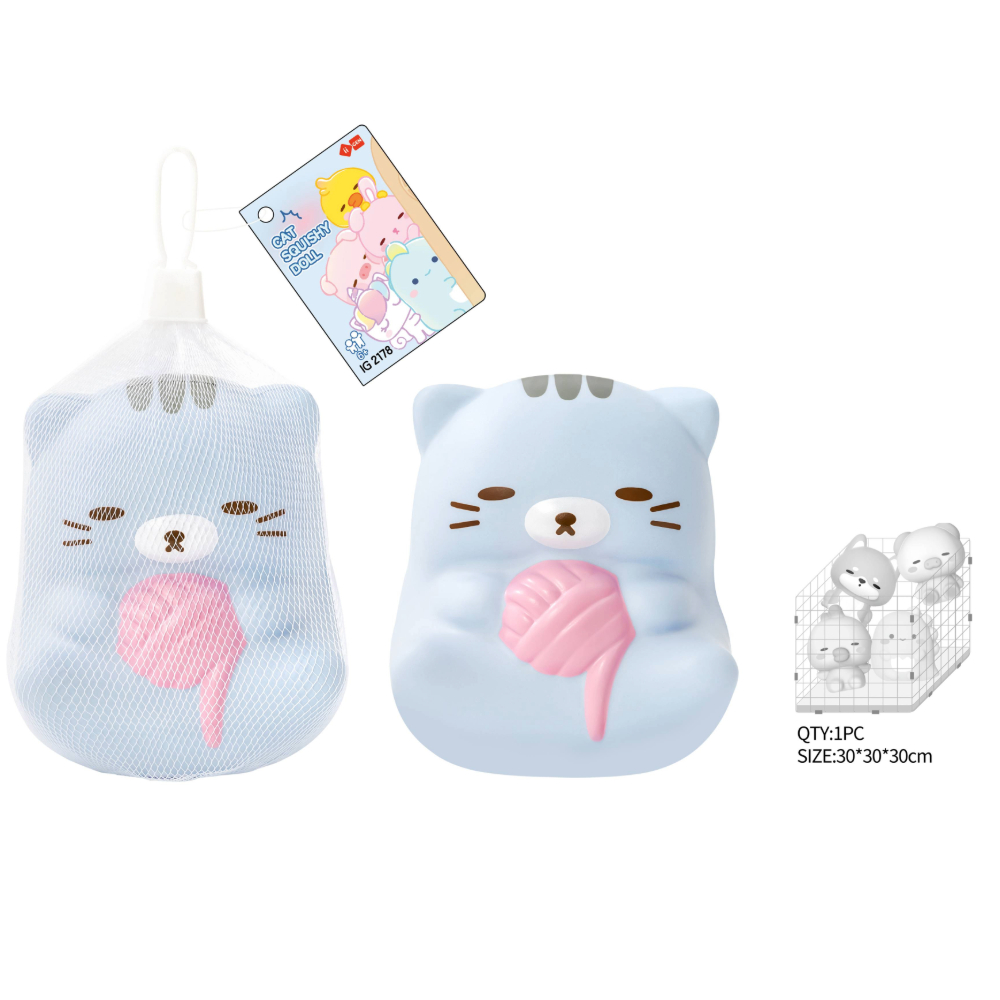 ANTISTRESS ΚΟΥΚΛΑΚΙ MANAL SQUISHY IG2178 CAT