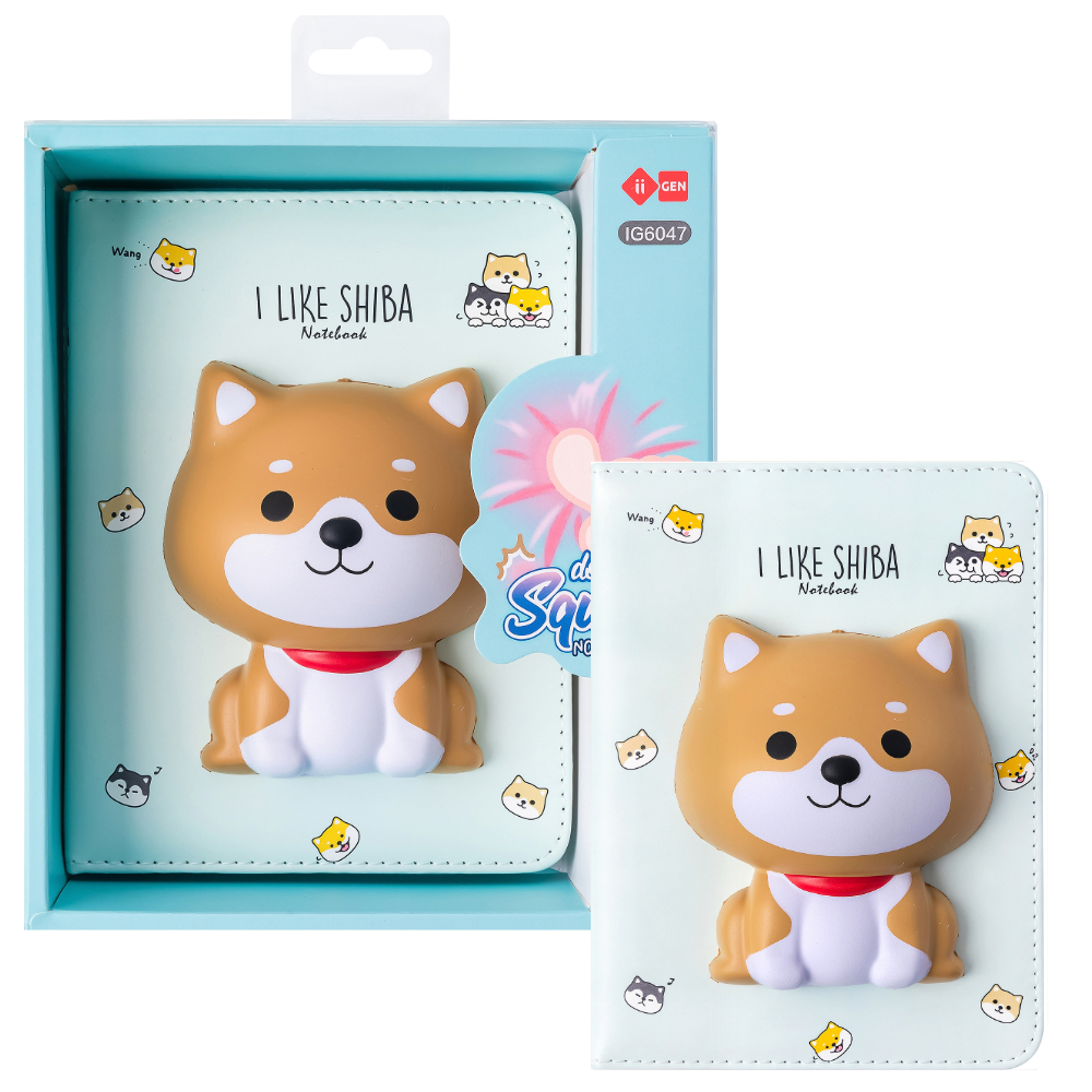 ΣΗΜΕΙΩΣΕΩΝ NOTEBOOK/DIARY MANAL SQUISHY (12x 17) IG6047 DOG