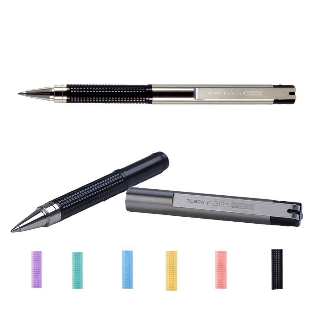 ΣΤΥΛΟ ZEBRA ΔΙΑΡΚΕΙΑΣ 907 BALL POINT 0,7 (ΚΟΝΤΟ) COMPACT F-301 ZB-907xx