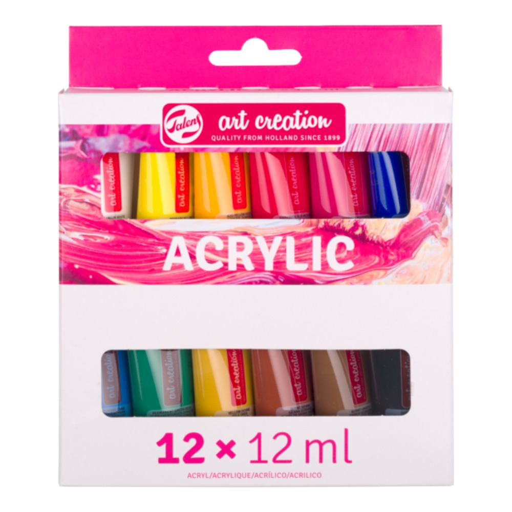 ΑΚΡΥΛΙΚΑ ΧΡΩΜΑΤΑ TALENS ART CREATION 12ML ΣΕΤ 12 ΧΡΩΜΑΤΑ X12ML 9021812M