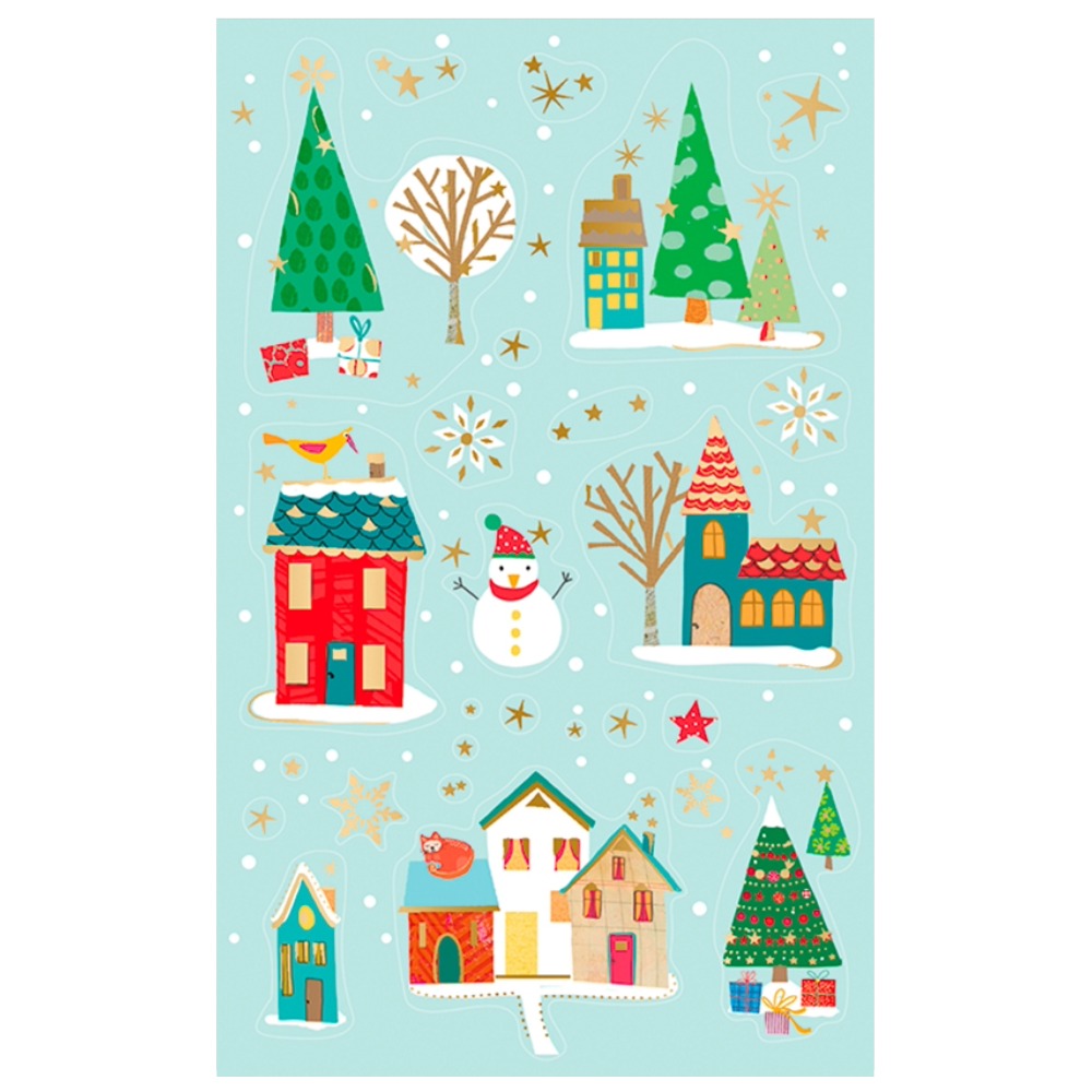 STICKERS BSB CHRISTMAS 09-245/1 gold