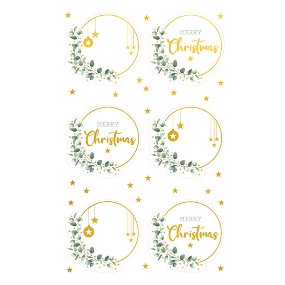 STICKERS BSB CHRISTMAS 09-260/1 gold