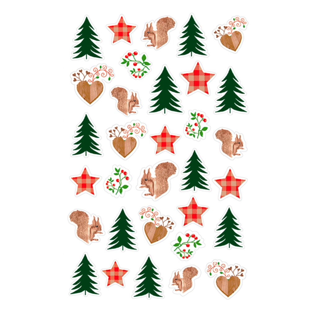 STICKERS BSB CHRISTMAS 09-262/2 paper