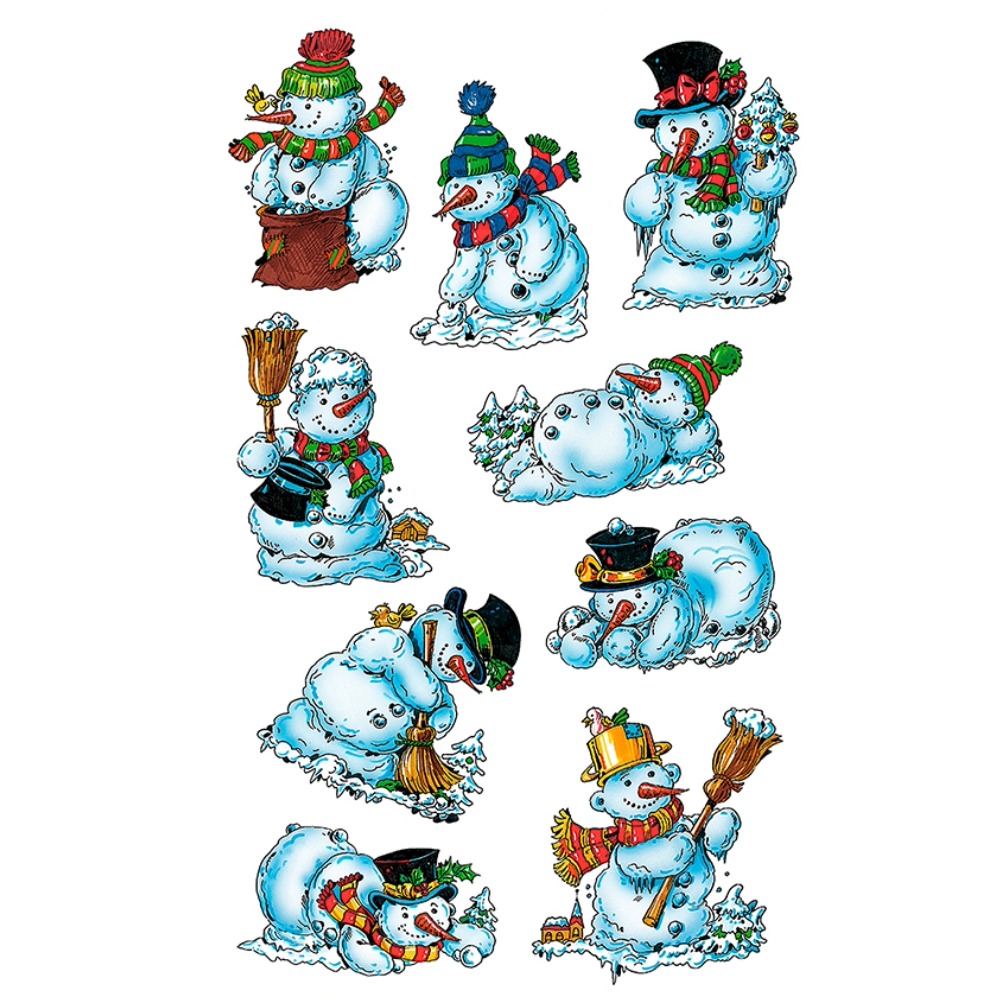 STICKERS BSB CHRISTMAS 09-386/2 paper