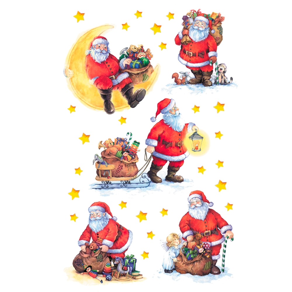 STICKERS BSB CHRISTMAS 09-391/2 paper