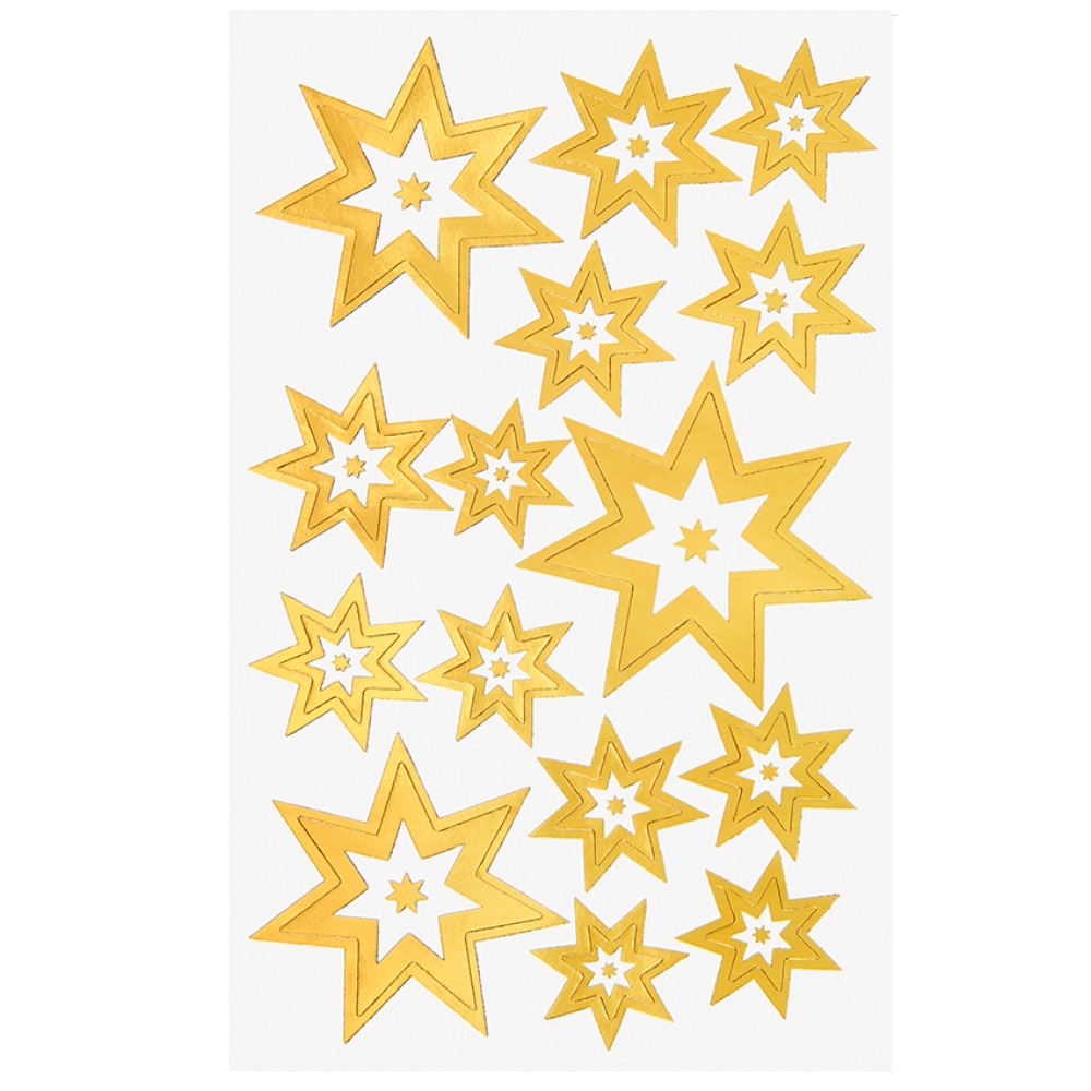STICKERS BSB CHRISTMAS 09-491/1 gold
