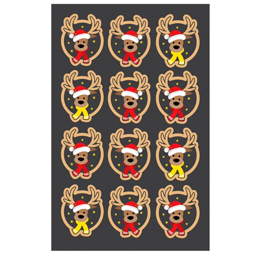 STICKERS BSB CHRISTMAS 09-500/1 gold