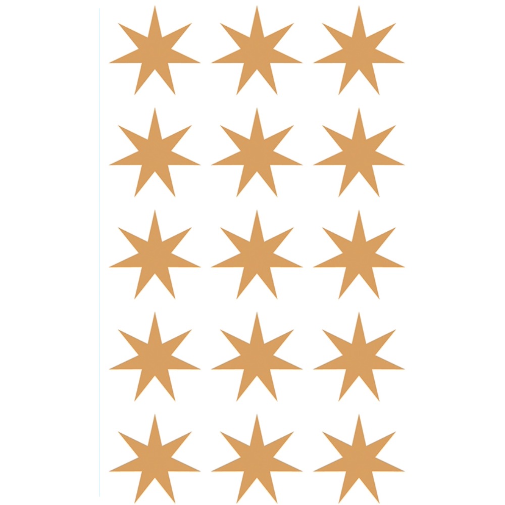 STICKERS BSB CHRISTMAS 09-508/3 gold