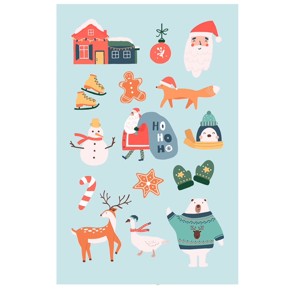 STICKERS BSB CHRISTMAS 09-510/2 paper