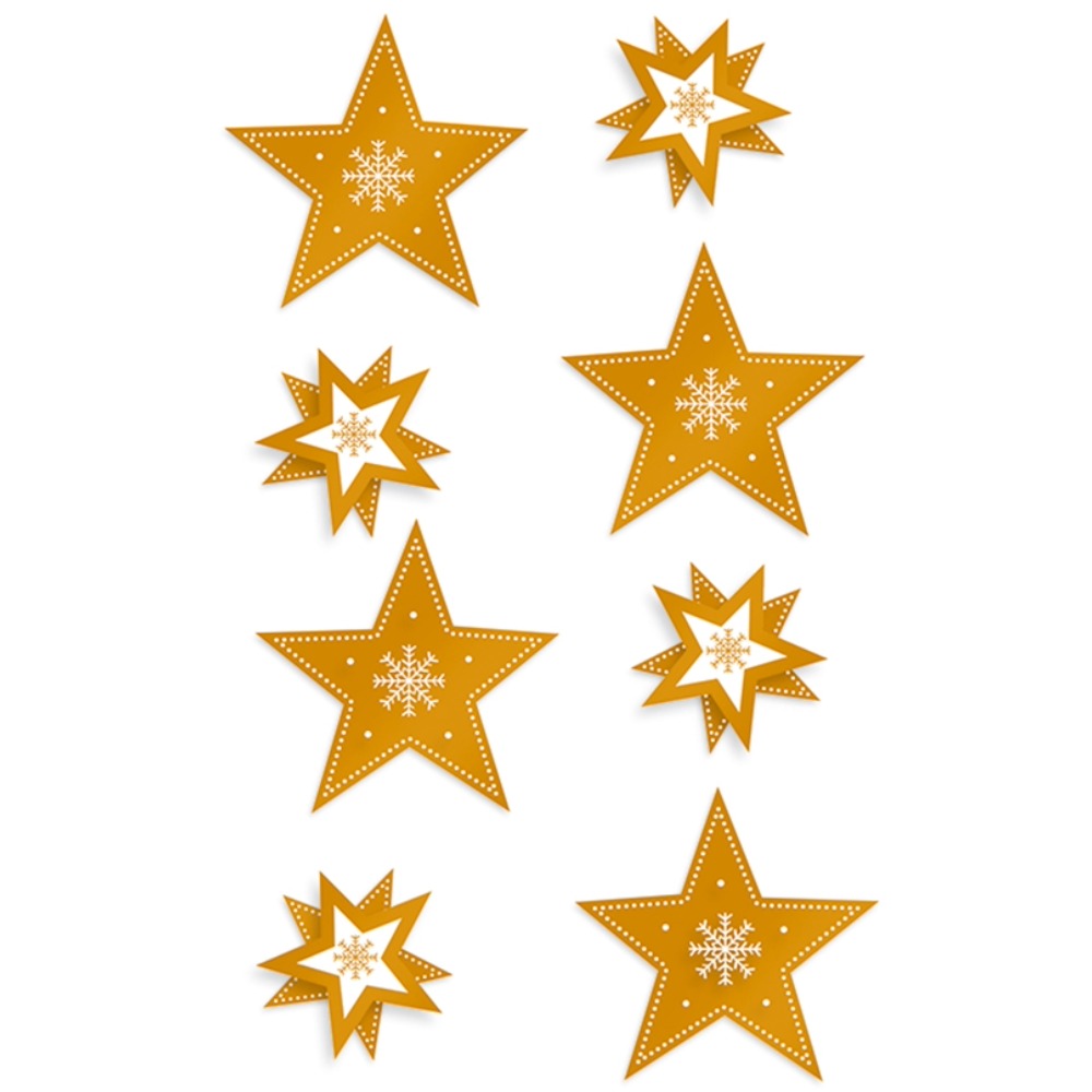 STICKERS BSB CHRISTMAS 71-051/1 foil 3D