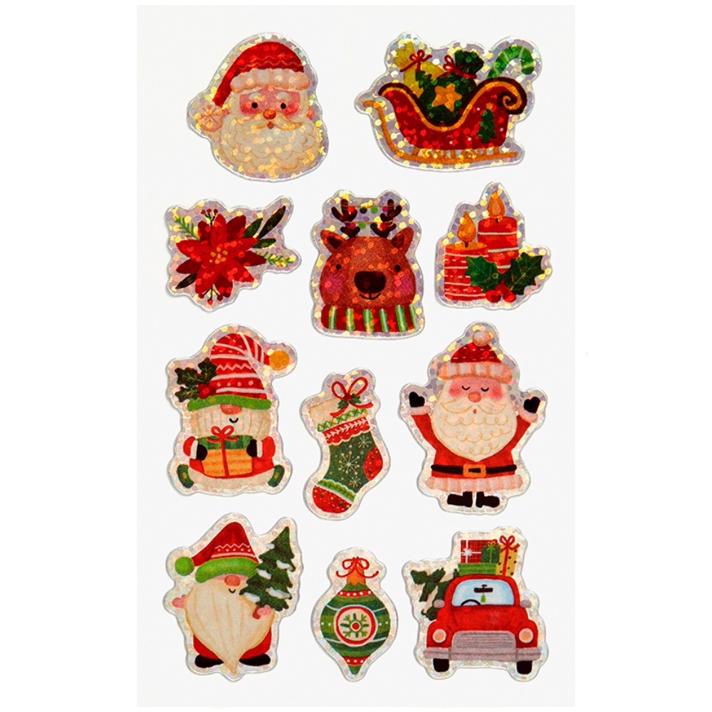 STICKERS BSB CHRISTMAS 71-076/1 metallic