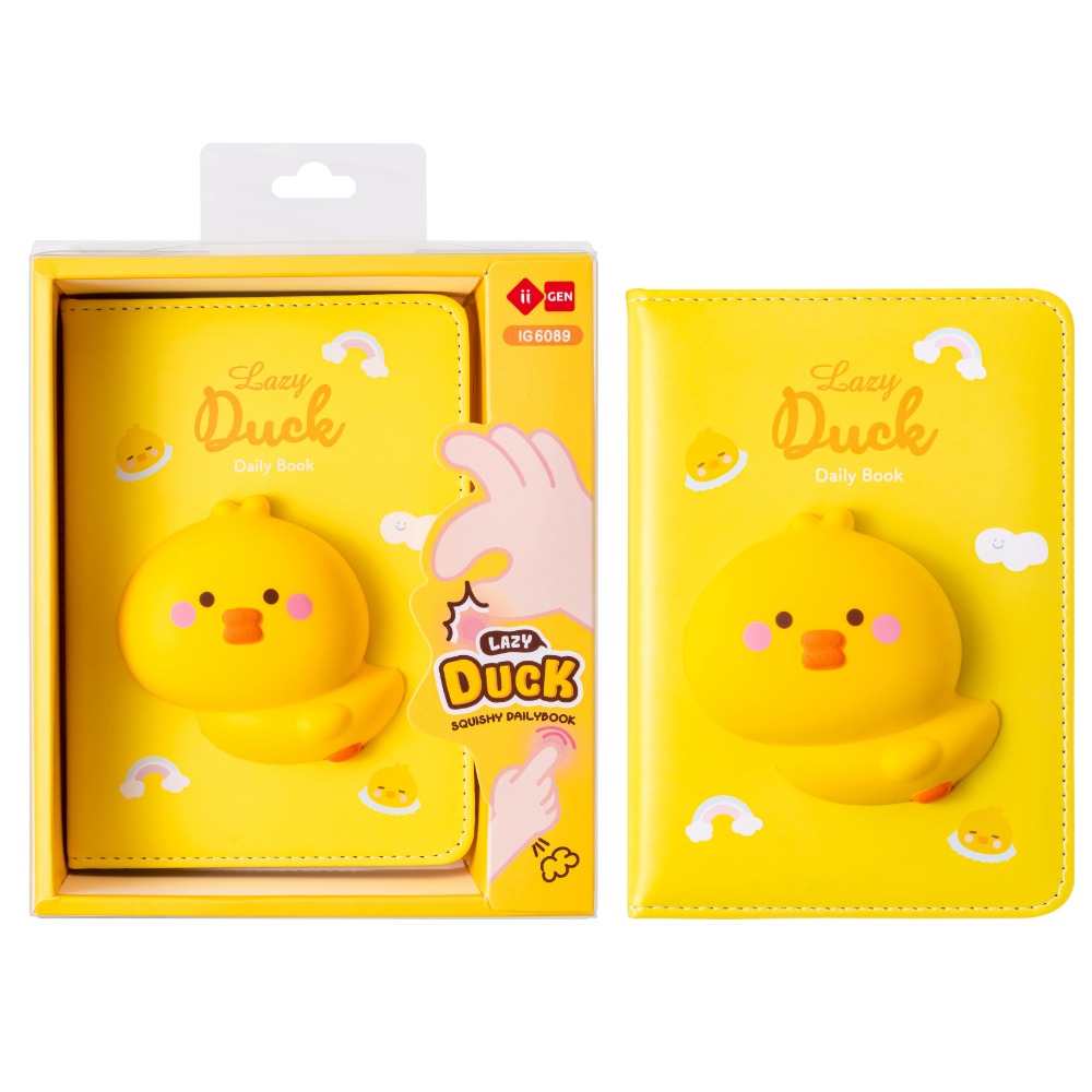 ΣΗΜΕΙΩΣΕΩΝ NOTEBOOK/DIARY MANAL SQUISHY (15x 9) MINI IG6089 DUCK