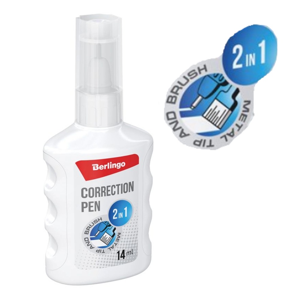 ΔΙΟΡΘΩΤΙΚΟ BERLINGO ΜΟΝΟ 14ML ΜΕ ΠΙΝΕΛΟ +ΣΤΥΛΟ 291487 (12)